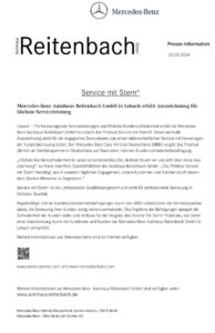 Service mit Stern 2024